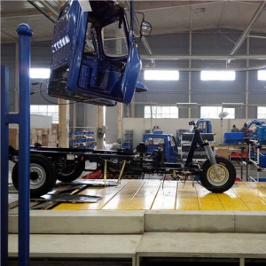 Tricycle assembly line project done in Xuzhou